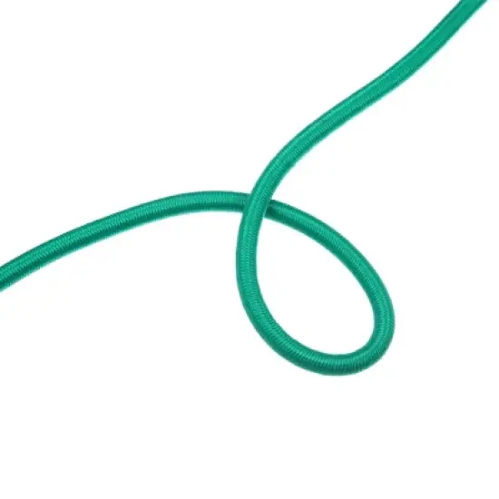 Unique Bargains Strong Elastic Strapping Rope Hooks for Bicycle Dark Green 12 Pcs image {5}