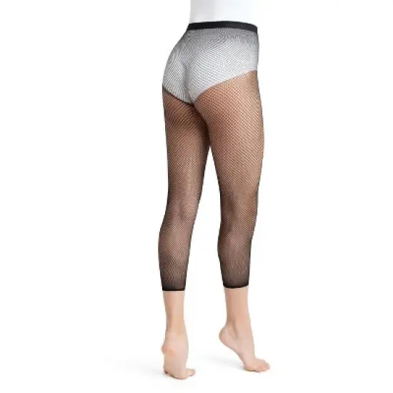 Capezio Women's Crop Studio Fishnet Tight image {5}