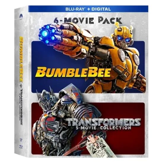 Bumblebee and Transformers Ultimate 6 Film Collection (Blu-ray + Digital) image {1}