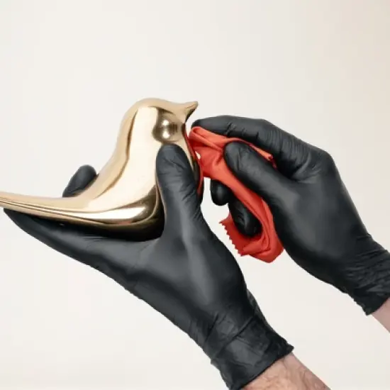 CareStock Nitrile Exam Glove - Textured - Black, 10 boxes image {6}