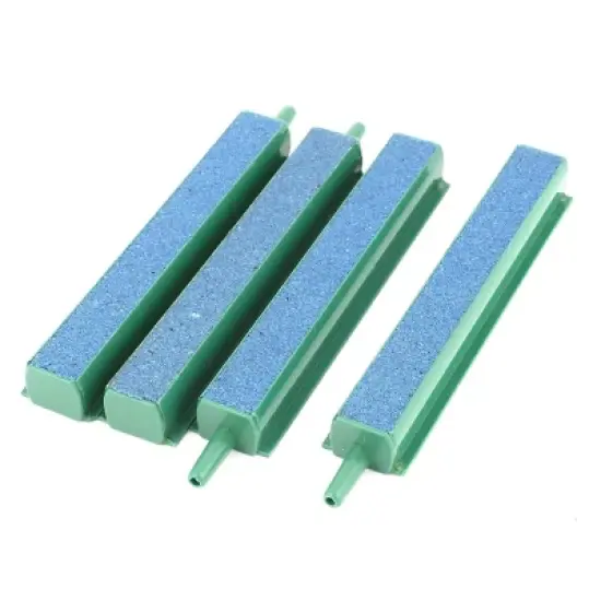 Unique Bargains Plastic Aquarium Blue Bubble Air Stone 4" Length 4 Pcs image {3}