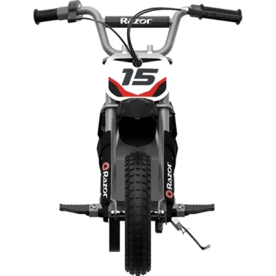 Razor MX400 Dirt Rocket Kids Ride On 24V Electric Toy Motocross Motorcycle Dirt Bike, Speed 14 MPH, for Kids Ages 13+ or 140 Pounds Max Weight, Black image {2}