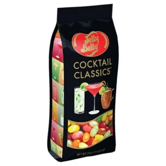 Jelly Belly Cocktail Classic Jelly Beans Gift Bag 7.5oz - Makes A Great Stocking Stuffer image {2}