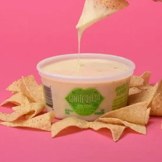 Queso Mama White Queso with Diced Green Chilies - 12oz image {4}