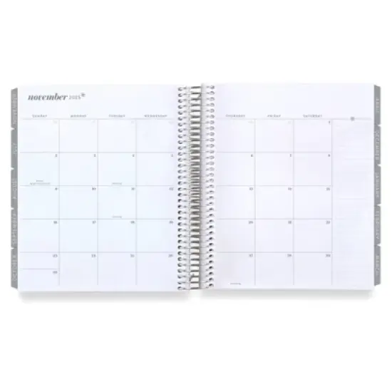 Inspired by Erin Condren July 2025 - June 2026 Academic Planner 7"x9" Modern Geometric image {3}