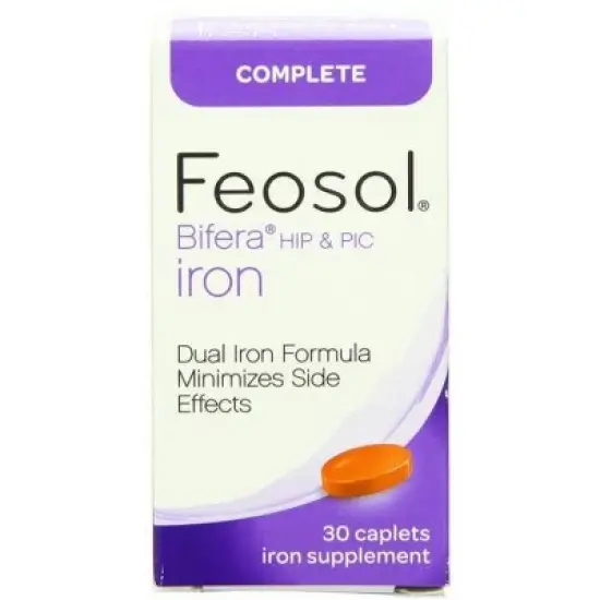 Feosol Complete With Bifera Iron, 30 Count image {10}