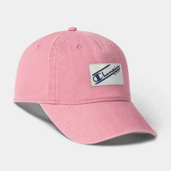 Champion Adult Pigment-Washed Twill Baseball Hat - Cosmic Pink image {2}