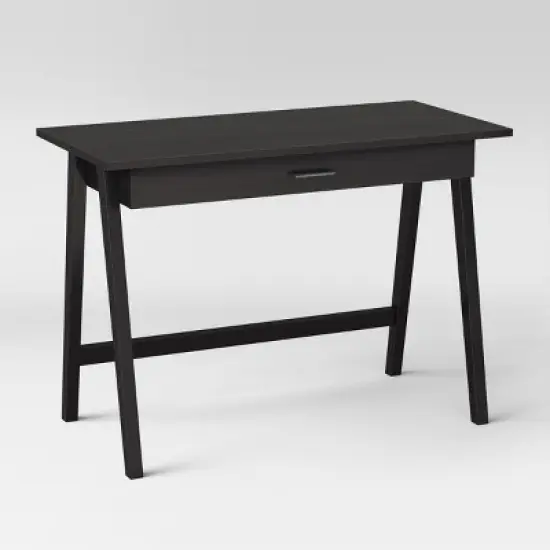 Paulo Wood Writing Desk with Drawer - Threshold&trade; image {2}