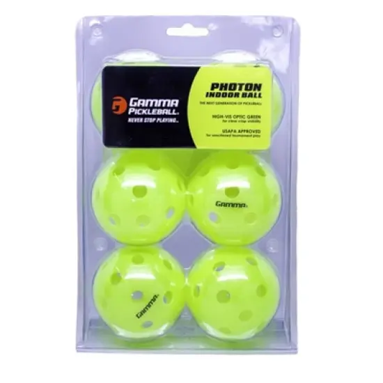 GAMMA Sports Photon Indoor Pickleballs image {1}