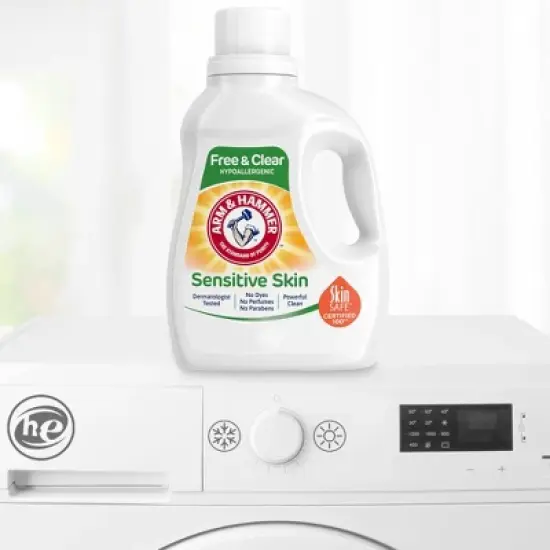 Arm Hammer Sensitive Liquid Laundry Detergent - Free & Clear image {4}