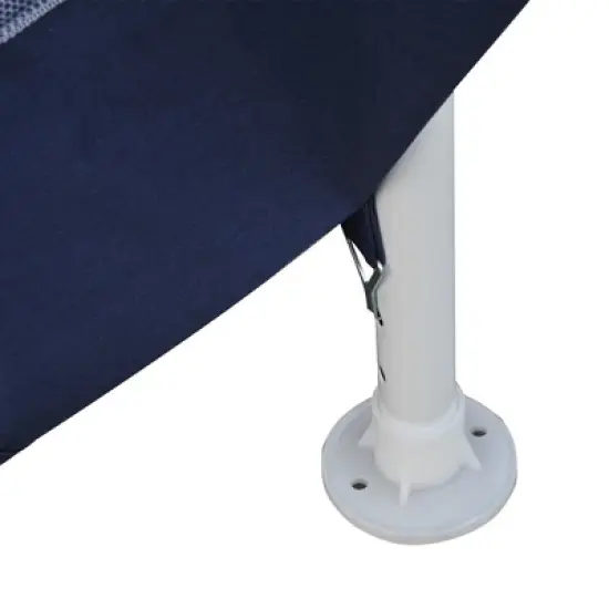 Outsunny 13' x 11' Outdoor Party Tent Hexagon Sun Shelter Canopy with Protective Mesh Screen Walls & Proper Sun Protection image {5}