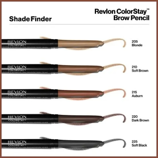 Revlon Colorstay Brow Pencil - Waterproof with Angled Tip image {6}
