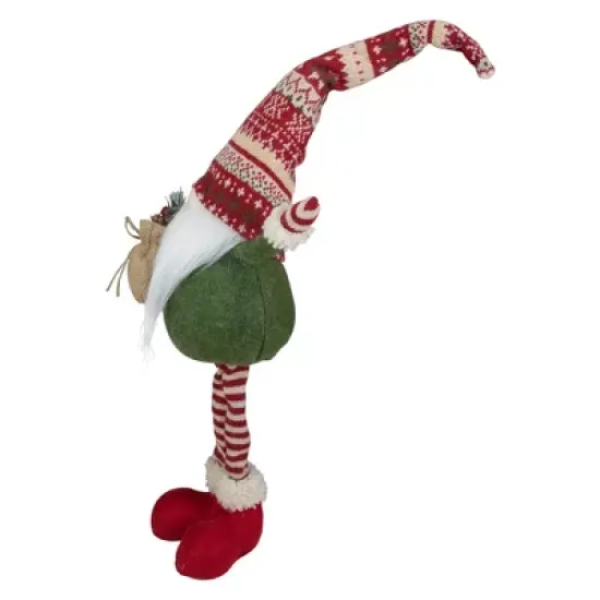 Northlight Standing Gnome Christmas Decoration with Gift Bag - 27" image {2}
