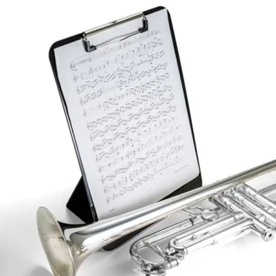 Officemate&reg; Recycled Plastic Clipboard, Easel Back, Letter Size, Low Profile Clip image {4}