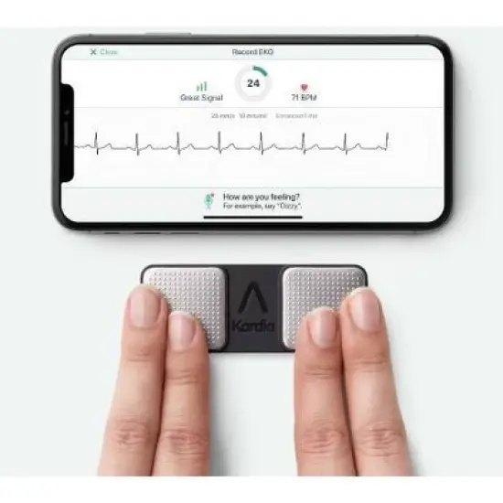 KardiaMobile FDA Cleared Personal EKG Monitor image {6}