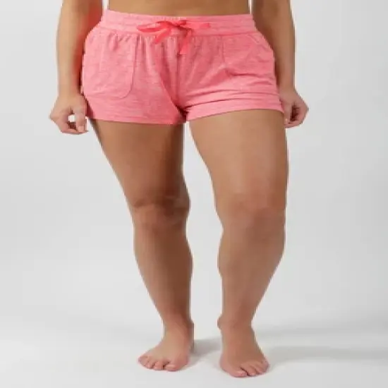 90 Degree By Reflex Super Soft Cationic Heather Lounge Shorts image {6}