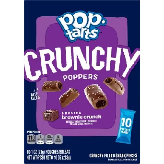 Pop-Tarts Crunchy Poppers Frosted Brownie Crunch - 10ct / 10oz image {9}