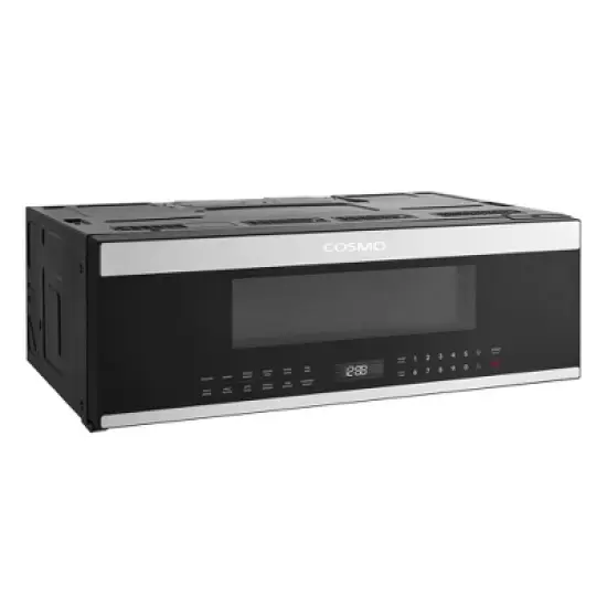 Cosmo COS-3012ORLP1SS 30 in. Stellar Collection 1.2 cu. ft. Slim Over the Range Microwave with Automatic Presets, Soft Touch Controls image {4}