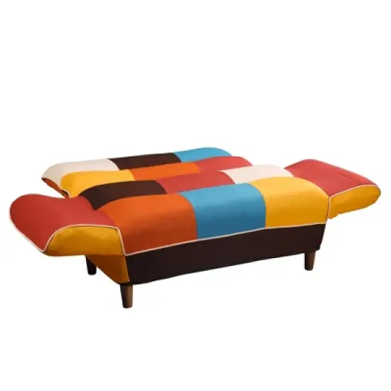Modern Colorful Sleeper Sofa, Convertible Sofa Bed-ModernLuxe image {1}