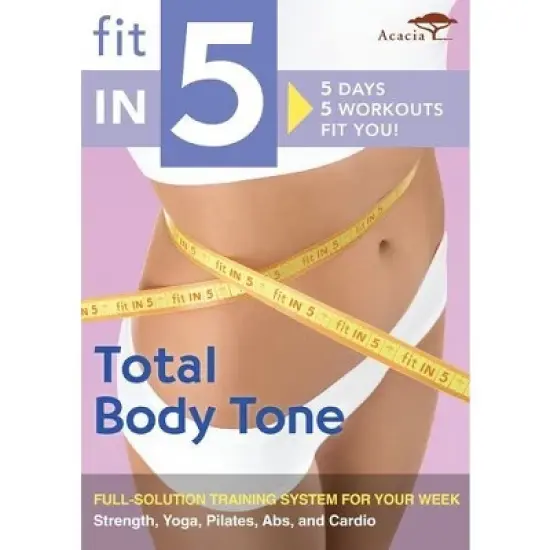 Fit in 5: Total Body Tone (DVD) image {1}