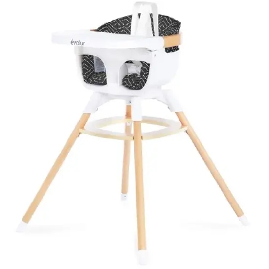 Evolur Ann Beechwood 4-in-1 Highchair image {1}