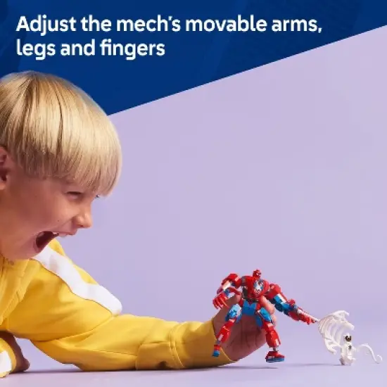 LEGO Marvel Spider-Man Mech vs. Anti-Venom Building Toy Set 76308 image {4}