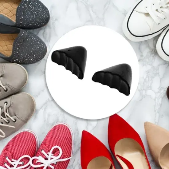 Unique Bargains Soft Pointed Head Adjustable Toe Plugs 2 Pairs image {2}