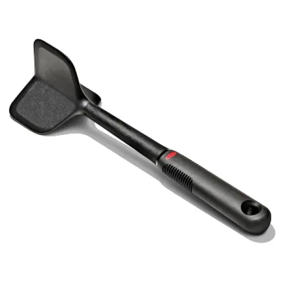 OXO Nylon Ground Meat Chopper: Ergonomic Kitchen Tool, Dishwasher-Safe Cooking Utensil, Black image {1}