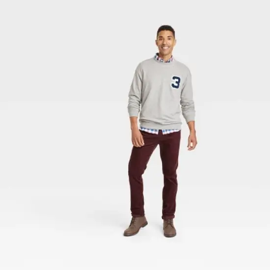 Men's Relaxed Fit Crewneck Pullover Sweatshirt - Goodfellow & Co&trade; image {2}