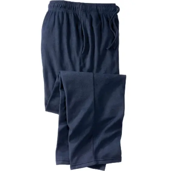 KingSize Men's Big & Tall Solid Microfleece Pajama Pants image {4}
