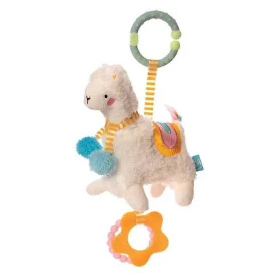 Manhattan Toy Llama Clip-on Baby Travel and Teething Toy image {2}