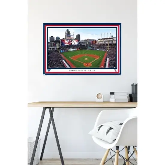 Trends International MLB Cleveland Guardians - Progressive Field 22 Unframed Wall Poster Prints image {5}