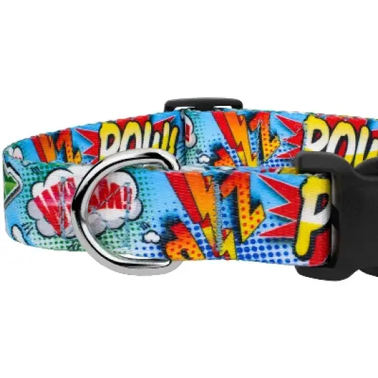 Country Brook Petz Deluxe Comic Pop Dog Collar and Leash image {3}