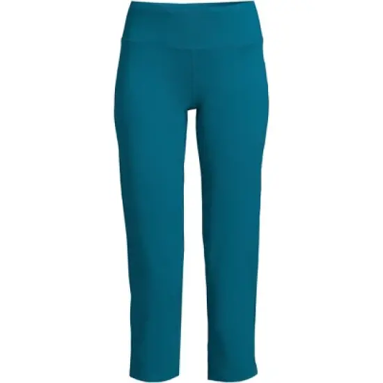Lands' End Women's Active Crop Yoga Pants image {11}