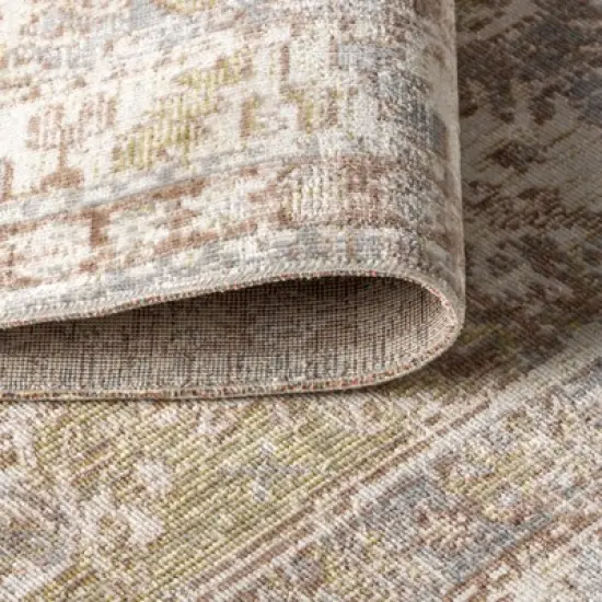 Darija Ornate Geometric Medallion Area Rug  - JONATHAN Y image {7}