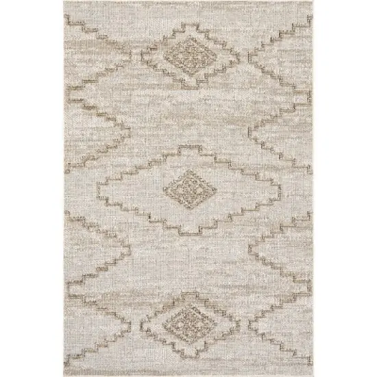 nuLOOM Izetta Southwestern High-Low Indoor/Outdoor Area Rug image {9}