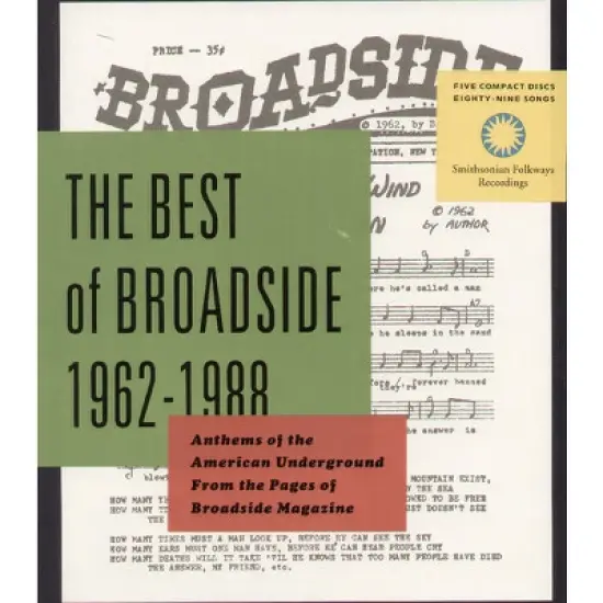 Various Artists - Best of Broadside 1962-1988 / Various (CD) image {1}
