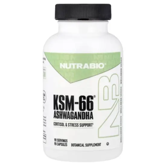 NutraBio KSM-66&reg;, Ashwagandha , 90 Capsules image {4}