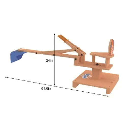 Avenlur Blippi Ride-On Excavator &ndash; Construction Toy with 360&deg; Swivel, Intuitive Controls, and Vibrant Design for Indoor & Outdoor Play image {6}