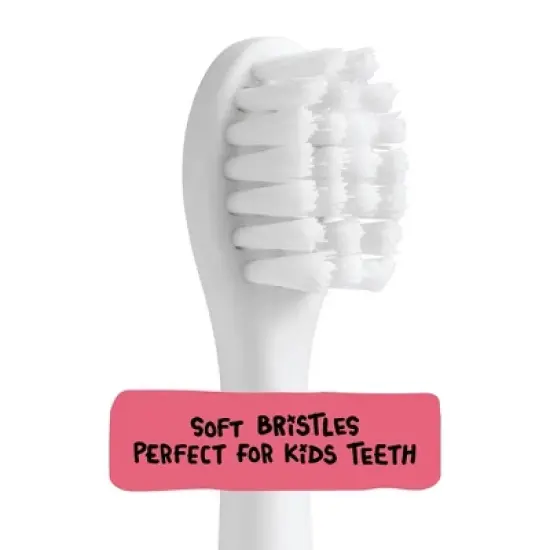 Made By Dentists Kids' Rechargeable Electric Toothbrush with 2 Replacement Toothbrush Heads and Charger - Panda image {4}