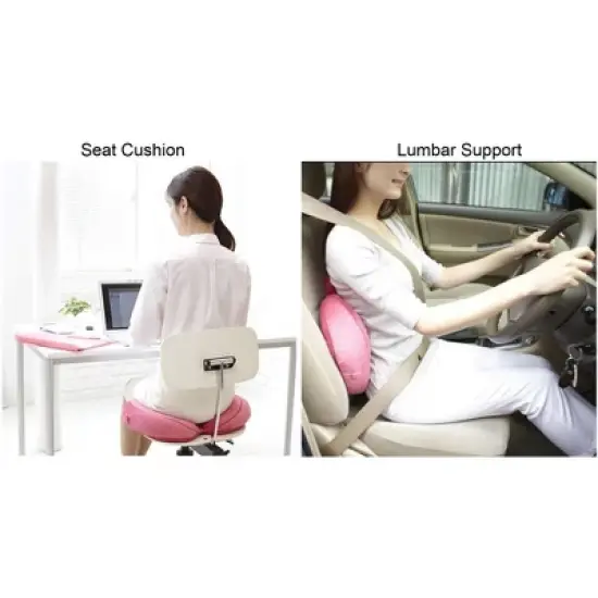5 Star Super Deals Dual Comfort Cushion Lift Hips Up Seat Cushion, Buttocks Cushion Orthopedic Posture Correction Cushion image {3}