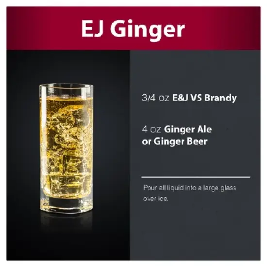 E&J VS Brandy - 750ml Bottle image {5}