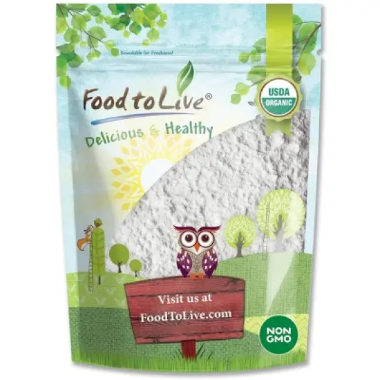 Organic Potato Starch - Unmodified Powder, Non-GMO, Pure Flour, Kosher, Vegan image {9}