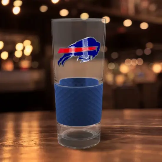 NFL Buffalo Bills 22oz Pilsner Glass with Silicone Grip image {1}