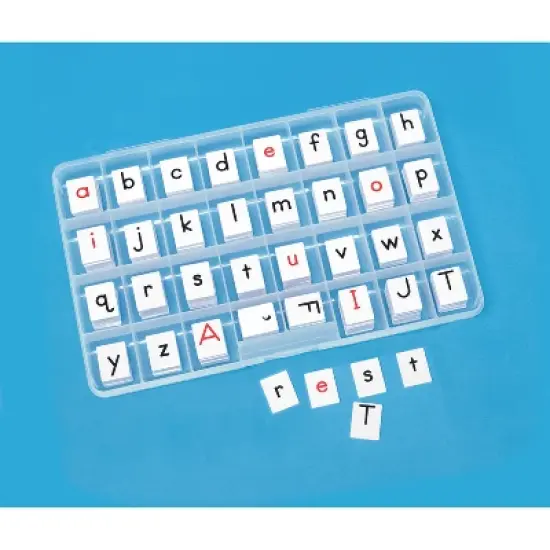 Primary Concepts Two-Sided Alphabet Letter Tiles image {1}