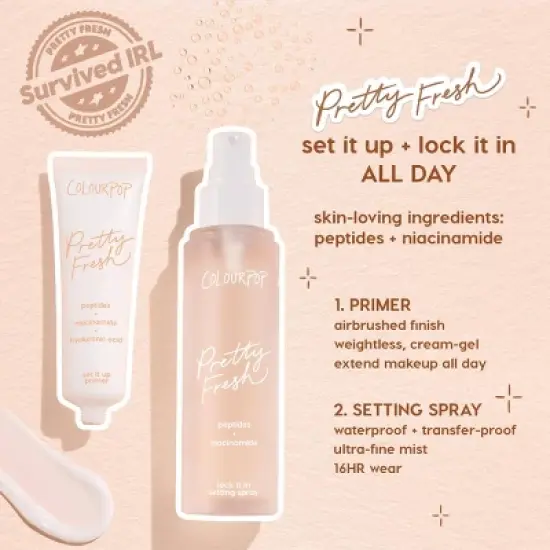 ColourPop Pretty Fresh Setting Mist - Lock It In - 3.55 fl oz image {6}