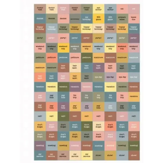 Lang 2024 Weekly/Monthly Planner 8.5"x9.5" Just Breathe image {3}