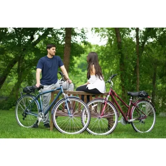 Kent Men's Ridgeway 700c/28" Hybrid Bike - Blue image {14}