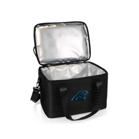 NFL Carolina Panthers Thick Sustainable 24 Can Soft Cooler image {2}