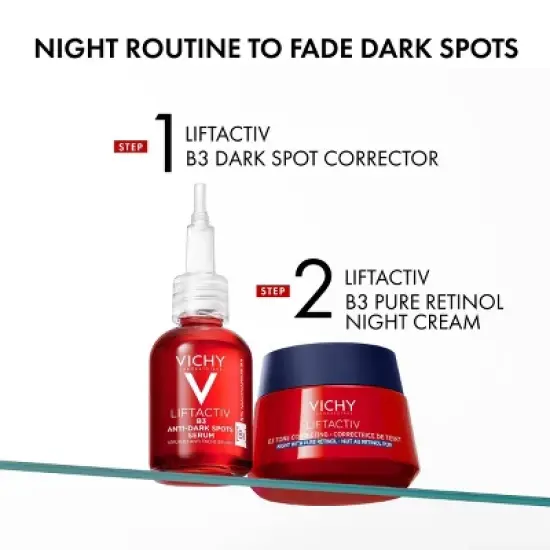 Vichy LiftActiv B3 Night Face Cream with Pure Retinol - 1.69 fl oz image {6}